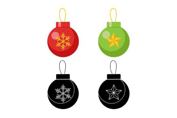 Download Christmas Tree Balls Solid Bundle - Christmas tree balls Collection