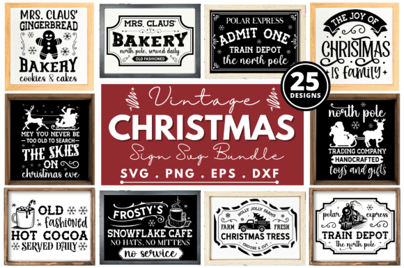 Download Farmhouse Christmas Sign SVG Bundle - Farmhouse christmas sign svg bundle Collection