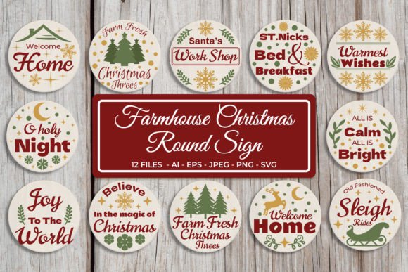 Download Farmhouse Christmas Sign SVG Bundle - Farmhouse christmas sign svg bundle Collection