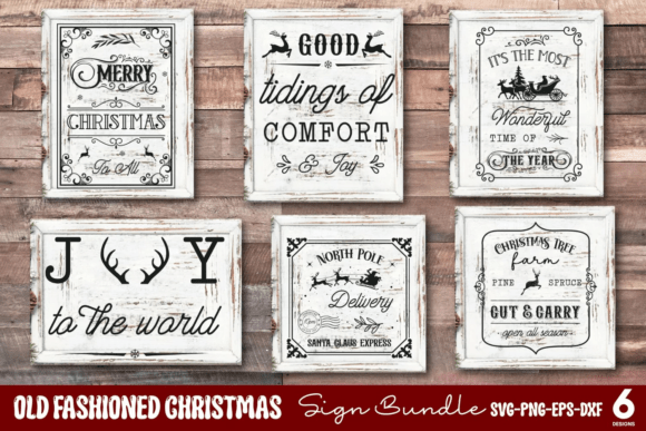 Download Old Farmhouse Christmas Sign SVG Bundle - Farmhouse christmas sign svg bundle Collection