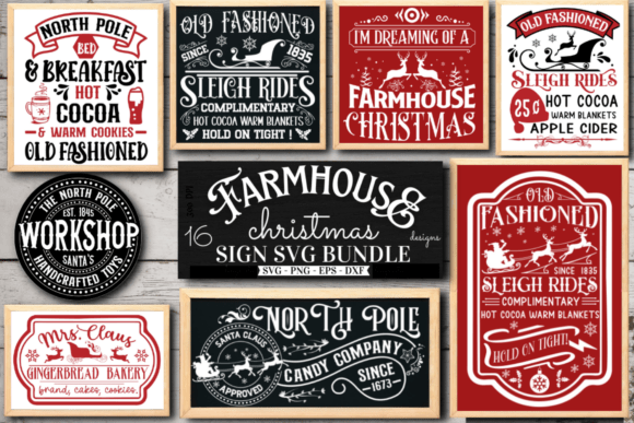 Download Farmhouse Christmas Sign Svg Bundle - Farmhouse christmas sign svg bundle Collection
