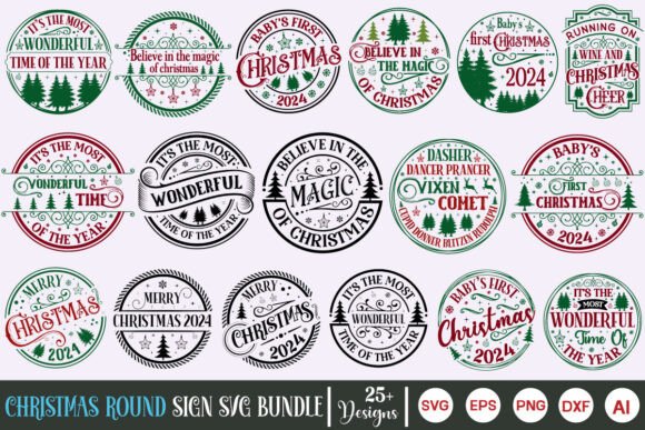 Download Farmhouse Christmas Sign SVG Bundle - Premium Bundle